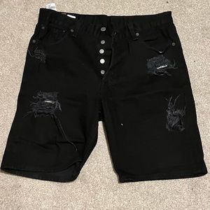 Levis Men’s 501 Shorts | Size: 34 | Colour: Black